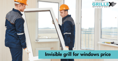 Invisible grill for windows price